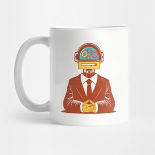 Robot with Intelligence Mug